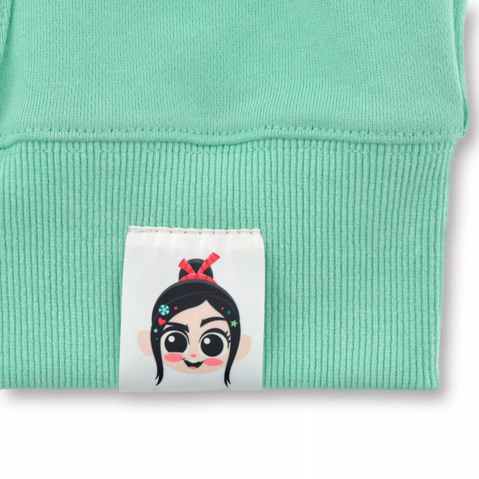 JDS - 2026 Wreck-It Ralph Sugar Rush x Vanellope Long-Sleeve Hoodie with Pin Badge for Adults (Release Date: Jul 7, 2026)