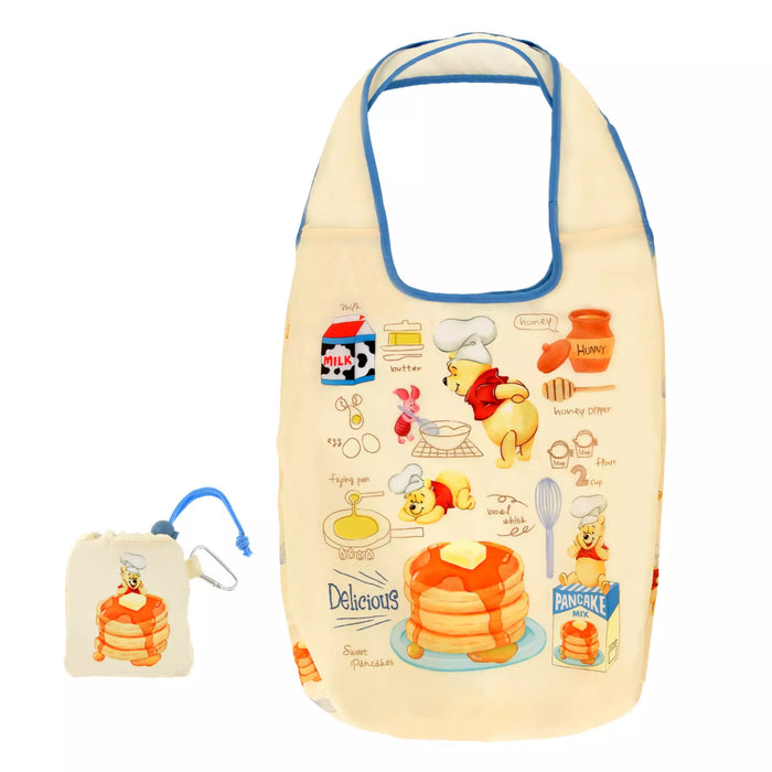 JDS - 2026 Pooh Hunny Day x Winnie the Pooh & Piglet Shopping Bag/Eco Bag with Carabiner (Release Date: Jul 28, 2026)