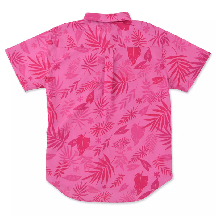 JDS - 2026 Zootopia 2 Tropical Collection x Nick Wilde Short-Sleeve Shirt with Tie, Pink for Adults (Release Date: Aug 3, 2026)