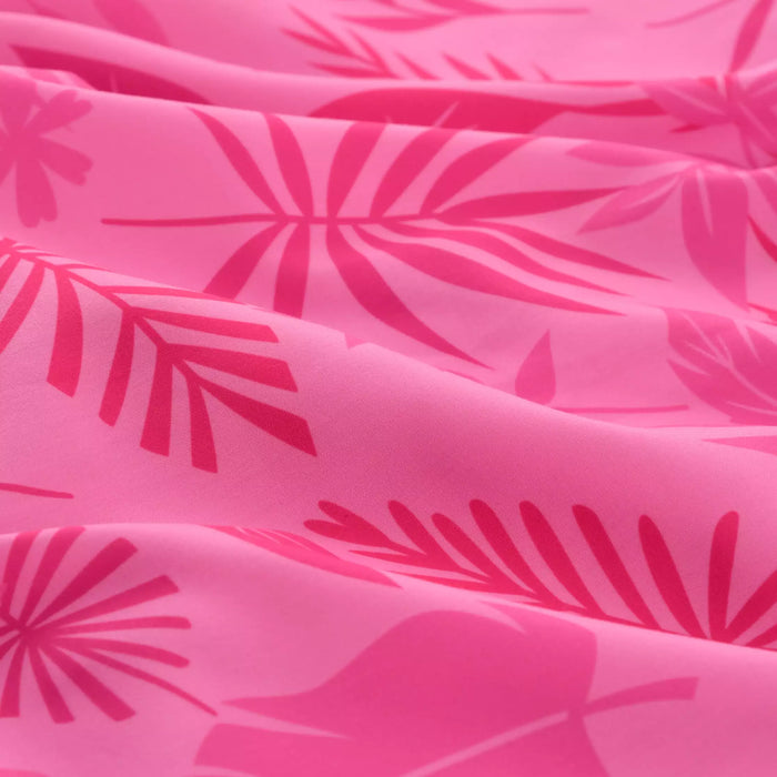 JDS - 2026 Zootopia 2 Tropical Collection x Nick Wilde Short-Sleeve Shirt with Tie, Pink for Adults (Release Date: Aug 3, 2026)