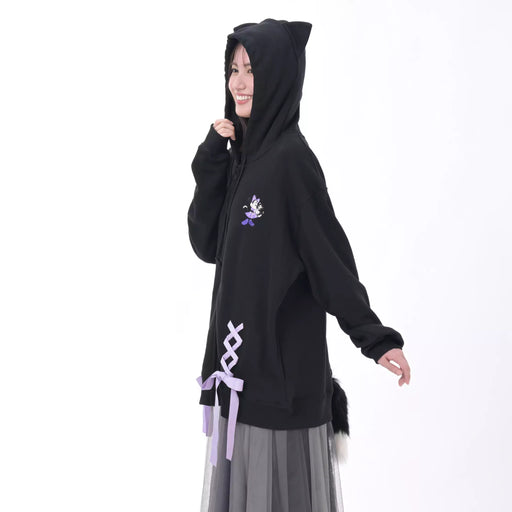 JDS - 2026 Cat Minnie and Figaro Collection x Minnie & Figaro Long-Sleeve Hoodie with Charm for Adults (Release Date: Sept 1, 2026)