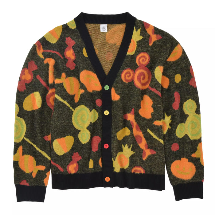 JDS - 2026 Disney Halloween x Mickey Mouse Long-Sleeved Cardigan Knit for Adults (Release Date: Sept 1, 2026)