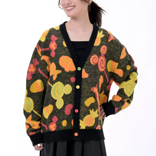 JDS - 2026 Disney Halloween x Mickey Mouse Long-Sleeved Cardigan Knit for Adults (Release Date: Sept 1, 2026)