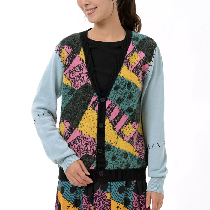 JDS - 2026 Tim Burton's Nightmare Before Christmas Fashion Collection x Sally Knit Pattern Long-Sleeve Cardigan for Adults (Release Date: Sep 7, 2026)