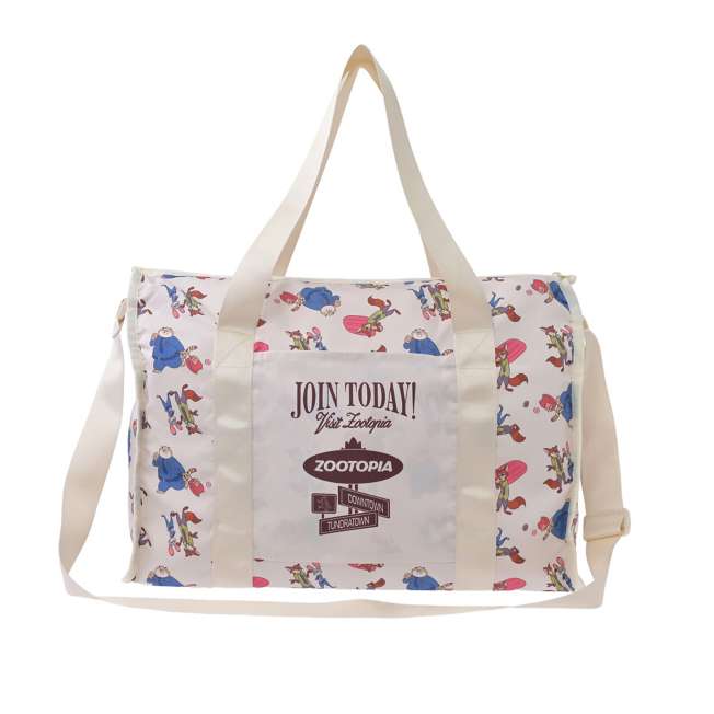 JDS - 2026 Zootopia Travel Collection x Judy Hopps, Nick Wilde, Clawhauser Tote Bag, Foldable, 2-Way, Packable (Release Date: Aug 3, 2026)