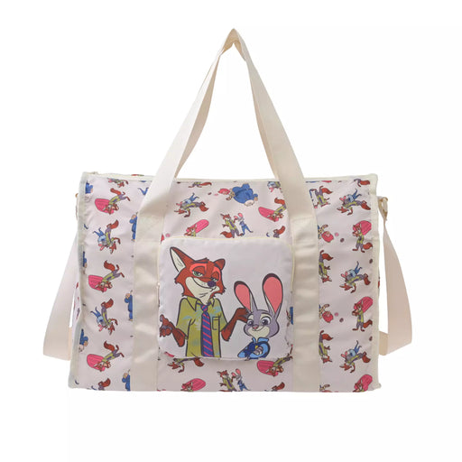 JDS - 2026 Zootopia Travel Collection x Judy Hopps, Nick Wilde, Clawhauser Tote Bag, Foldable, 2-Way, Packable (Release Date: Aug 3, 2026)