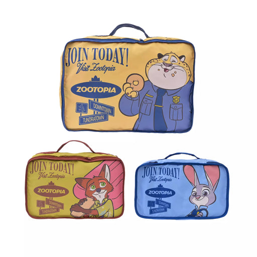 JDS - 2026 Zootopia Travel Collection x Judy Hopps, Nick Wilde, Clawhauser Clothing Compression Storage Pouch Set (3 Sizes) (Release Date: Aug 3, 2026)