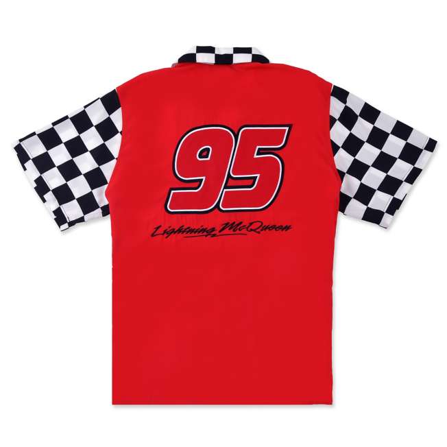 JDS - 2026 Summer Shirt Collection x Lightning McQueen Red Short-Sleeve Shirt for Adults (Release Date: Jul 24, 2026)