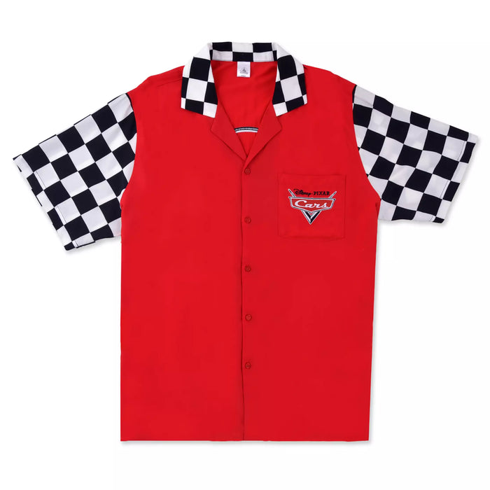 JDS - 2026 Summer Shirt Collection x Lightning McQueen Red Short-Sleeve Shirt for Adults (Release Date: Jul 24, 2026)