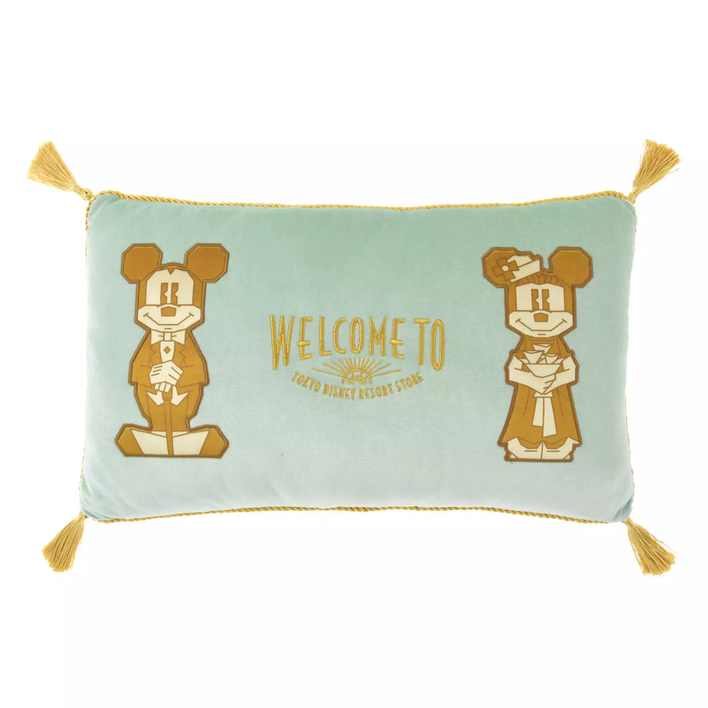 JDS - [Tokyo Disney Resort Store Exclusive] X Commemorating the 1st Anniversary of the Tokyo Disney Resort Store's Renewal Opening Mickey & Minnie Cushion (Release Date: Jul 7, 2026)