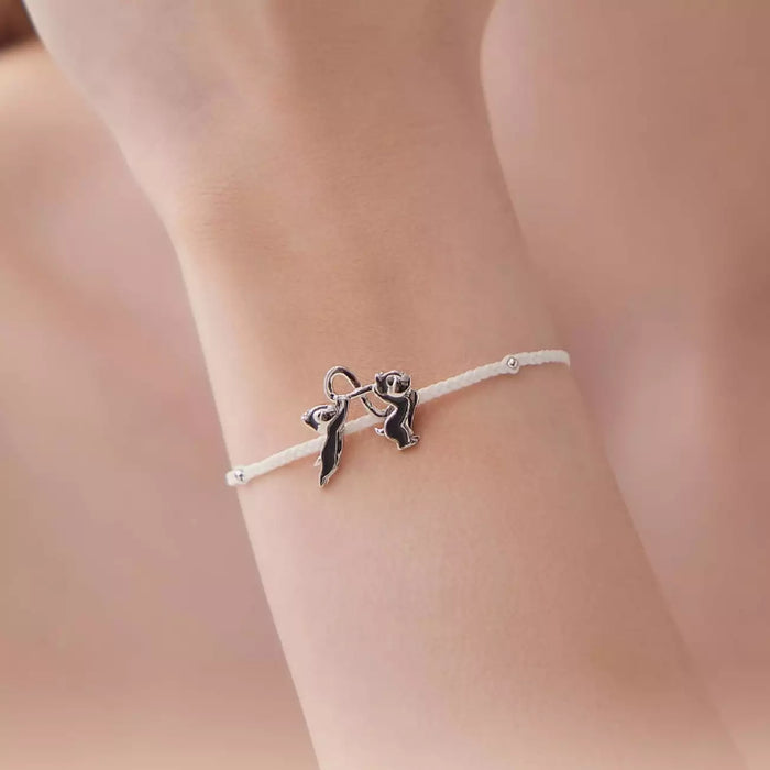 JDS - 2026 Chip 'n' Dale Birthday - [RAVIPA] Chip 'n' Dale Bracelet with Eternity Mark, Silver (Release Date: Mar 10, 2026)