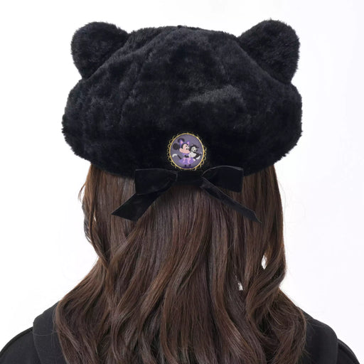 JDS - 2026 Cat Minnie and Figaro Collection x Minnie & Figaro Hat/Beret, Black, Size 57 (Release Date: Sept 1, 2026)
