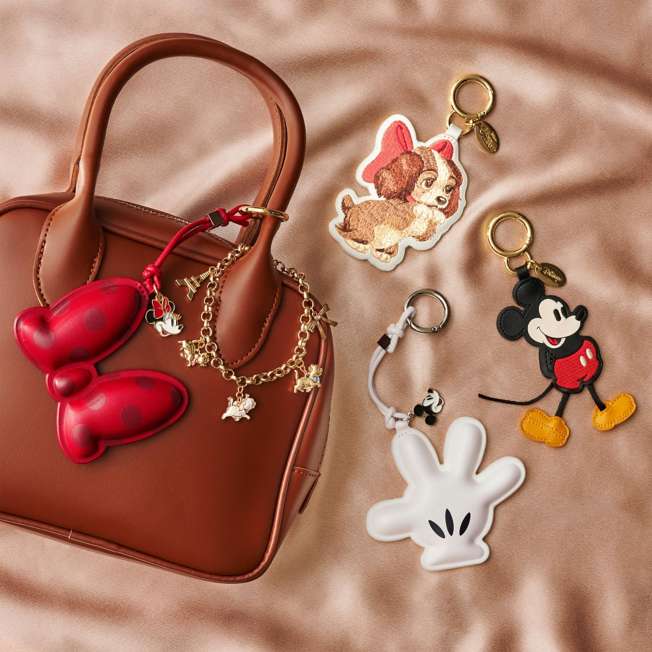 JDS - 2026 Fashion Charm x Mickey Mouse Standing Pose, Die-Cut, Leather-Like Bag Charm (Release Date: Aug 4, 2026)