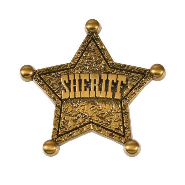 JDS - 2026 Costume Accessories Collection x Toy Story Brooch Sheriff Badge (Release Date: Aug 25, 2026)