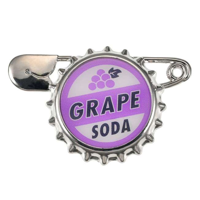 JDS - 2026 Costume Accessories Collection x Up (Carl Carl's Flying House) Brooch Grape Soda Badge (Release Date: Aug 25, 2026)