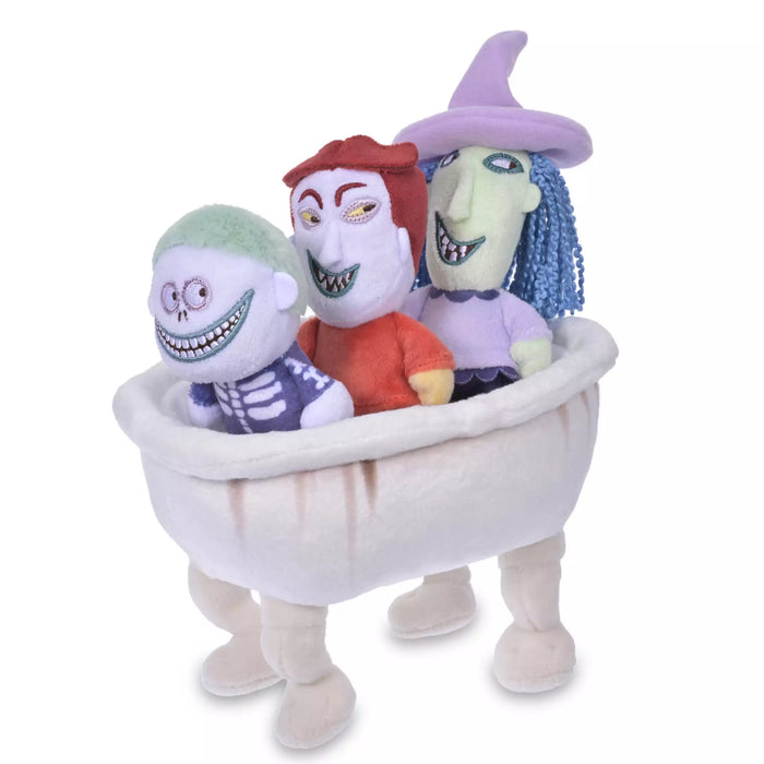 JDS - 2026 Tim Burton's Nightmare Before Christmas Disney stanDs Collection x Lock, Shock, and Barrel Plush Toy Set with Walking Bathtub Box Set (Release Date: Sep 7, 2026)