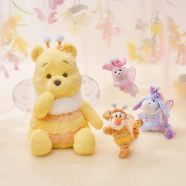 JDS - 2026 Fairy Pooh x Piglet Plush Keychain (Release Date: Jul 28, 2026)