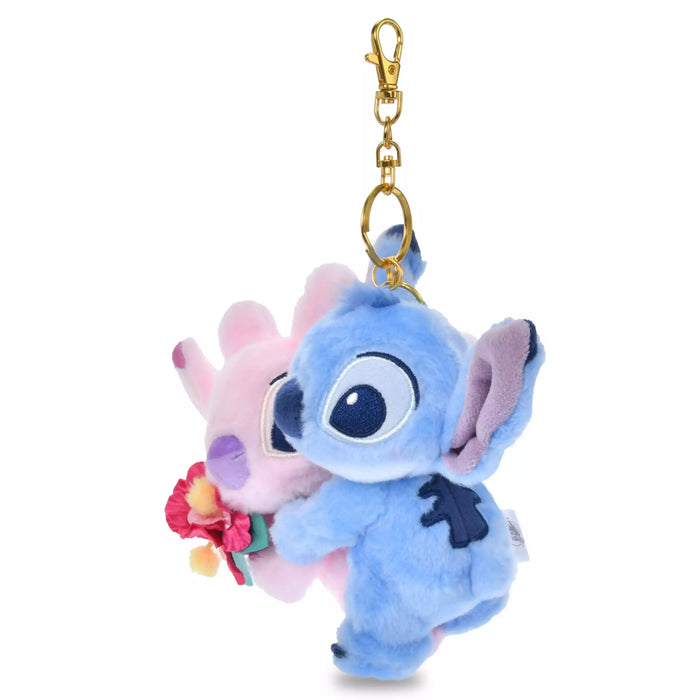 JDS - 2026 Stitch and Angel's Summer Vacation Artwork Collection x Stitch & Angel Plush Keychain (Release Date: Jul 13, 2026)