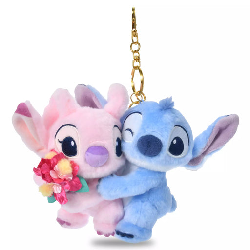 JDS - 2026 Stitch and Angel's Summer Vacation Artwork Collection x Stitch & Angel Plush Keychain (Release Date: Jul 13, 2026)