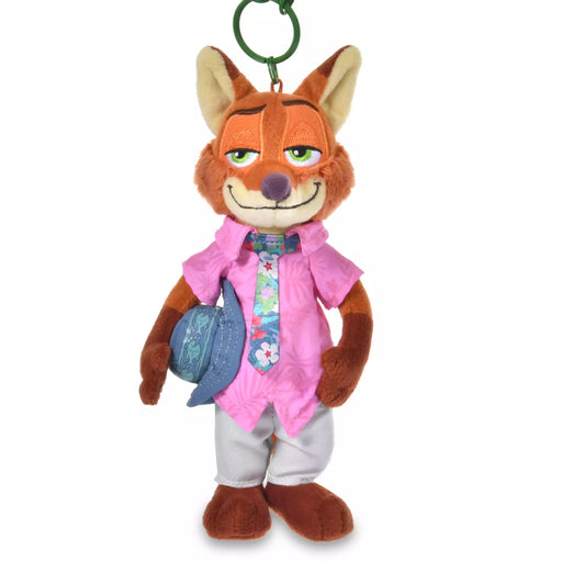 JDS - 2026 Zootopia 2 Tropical Collection x Nick Wilde Plush Keychain (Release Date: Aug 3, 2026)