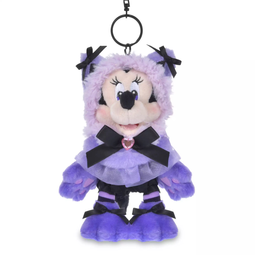 JDS - 2026 Cat Minnie and Figaro Collection x Minnie Mouse Plush Keychain (Release Date: Sept 1, 2026)