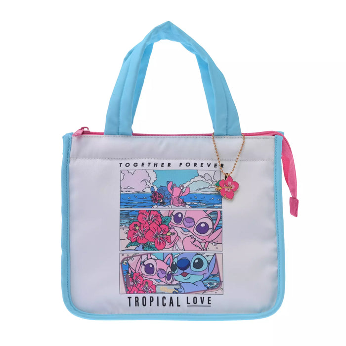 JDS - 2026 Stitch and Angel's Summer Vacation Artwork Collection x Stitch & Angel Insulated Tote Bag & Insulated Drawstring Bag Set with Charm (Release Date: Jul 13, 2026)