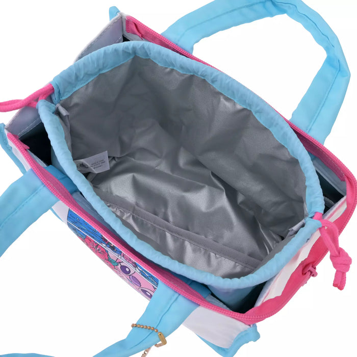 JDS - 2026 Stitch and Angel's Summer Vacation Artwork Collection x Stitch & Angel Insulated Tote Bag & Insulated Drawstring Bag Set with Charm (Release Date: Jul 13, 2026)