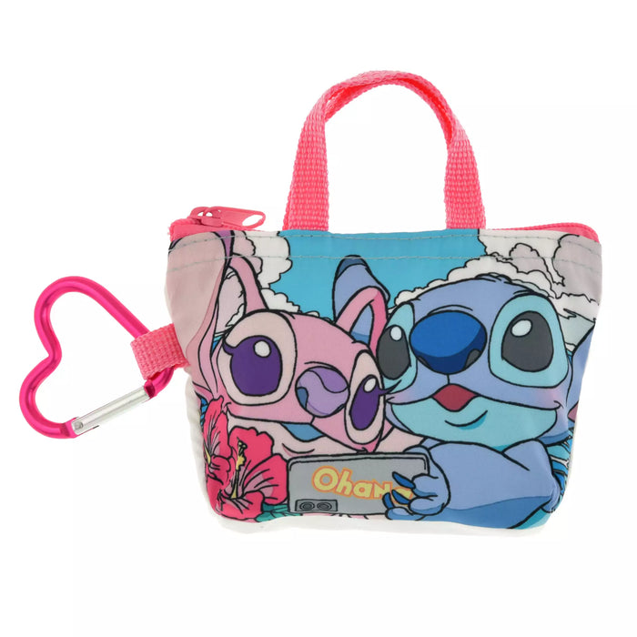 JDS - 2026 Stitch and Angel's Summer Vacation Artwork Collection x Shopping Bag/Eco Bag with Pouch and Carabiner (Release Date: Jul 13, 2026)
