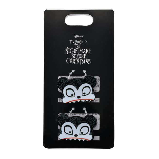 JDS - 2026 Tim Burton's Nightmare Before Christmas Collection x Vampire Teddy Die-Cut Mini Hair Clip Set  (Release Date: Sep 7, 2026)