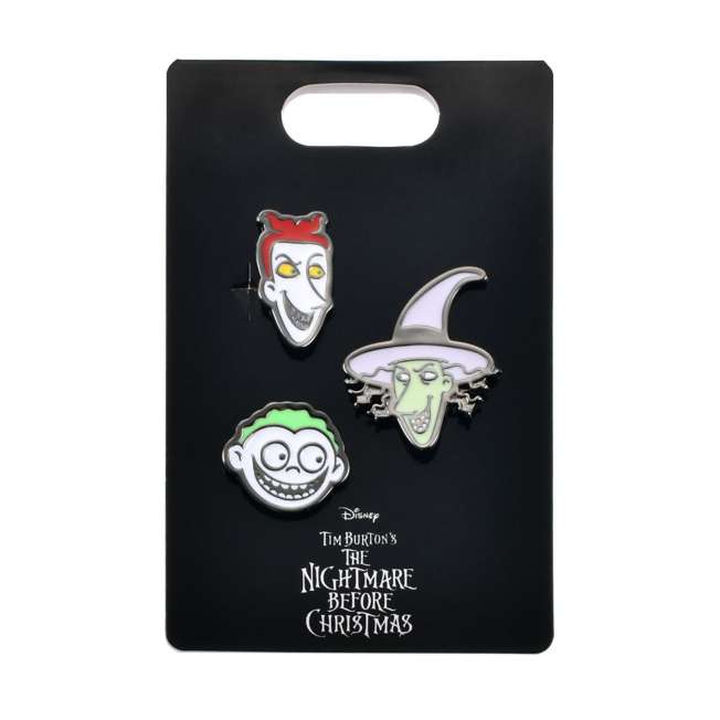 JDS - 2026 Tim Burton's Nightmare Before Christmas Collection x Rock, Shock, Barrel Face Ear Cuff Set of 3 (Release Date: Sep 7, 2026)
