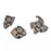 JDS - 2026 Tim Burton's Nightmare Before Christmas Collection x Rock, Shock, Barrel Face Ear Cuff Set of 3 (Release Date: Sep 7, 2026)