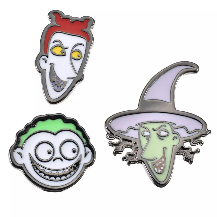 JDS - 2026 Tim Burton's Nightmare Before Christmas Collection x Rock, Shock, Barrel Face Ear Cuff Set of 3 (Release Date: Sep 7, 2026)