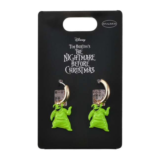 JDS - 2026 Tim Burton's Nightmare Before Christmas Collection x Oogie Boogie 2 Ways Hoop Earrings (Release Date: Sep 7, 2026)