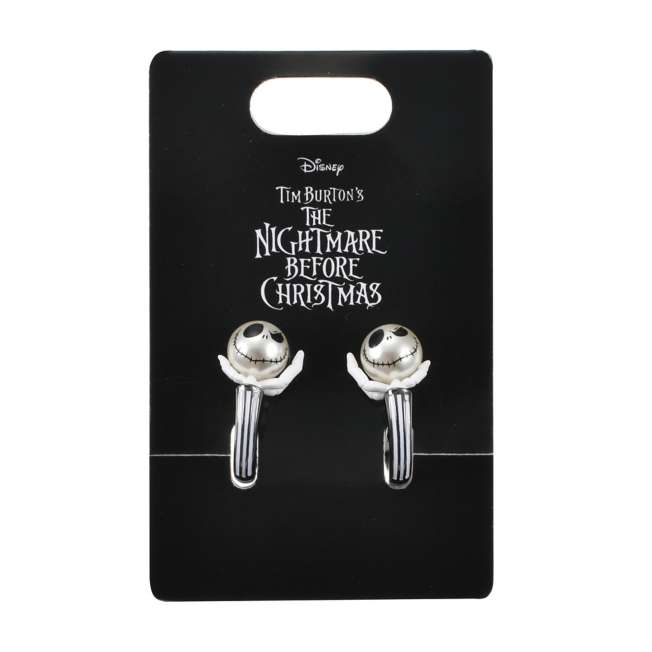 JDS - 2026 Tim Burton's Nightmare Before Christmas Collection x Jack Skellington Hoop Earrings (Release Date: Sep 7, 2026)
