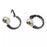 JDS - 2026 Tim Burton's Nightmare Before Christmas Collection x Jack Skellington Hoop Earrings (Release Date: Sep 7, 2026)