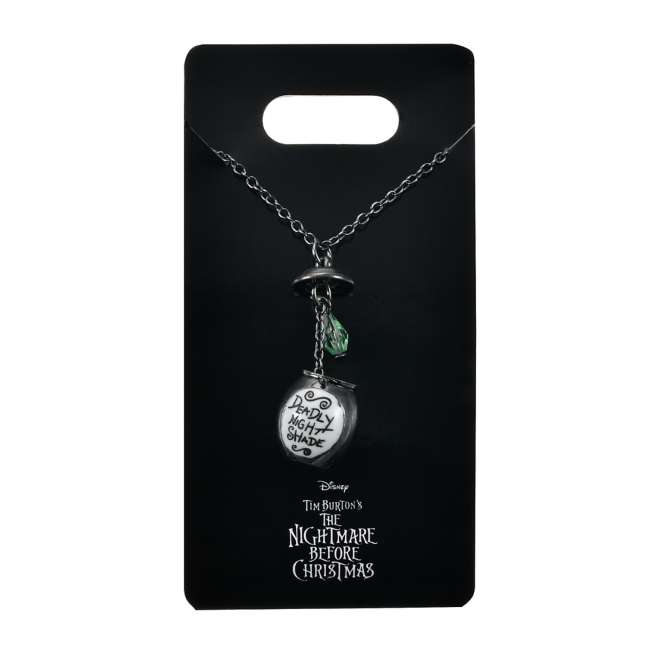 JDS - 2026 Tim Burton's Nightmare Before Christmas Collection x Sally Black Nightshade Necklace (Release Date: Sep 7, 2026)