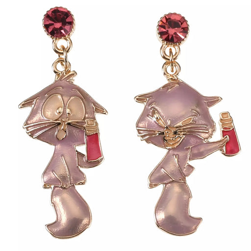 JDS - 2026 Disney Villains x Izma Kitty "Swing, Asymmetrical" Earrings (Release Date: Sep 15, 2026)
