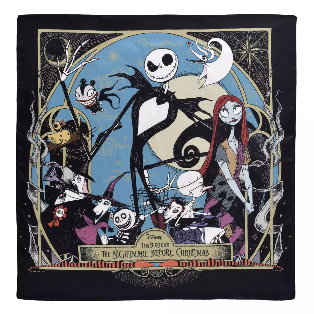 JDS - 2026 Tim Burton's Nightmare Before Christmas Collection x Scarf (Release Date: Sep 7, 2026)