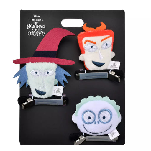 JDS - 2026 Costume Accessories Collection x Tim Burton Nightmare Before Christmas Lock, Shock, and Barrel Face  Hair Clip Set  (Release Date: Aug 25, 2026)