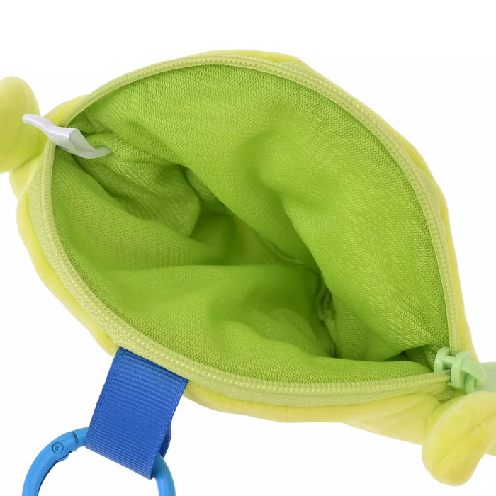 JDS - Little Green Men/Alien Face Loop with Carabiner Pouch