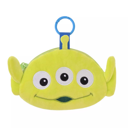 JDS - Little Green Men/Alien Face Loop with Carabiner Pouch