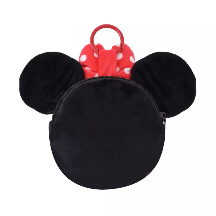 JDS - Minnie Mouse Face Loop with Carabiner Pouch
