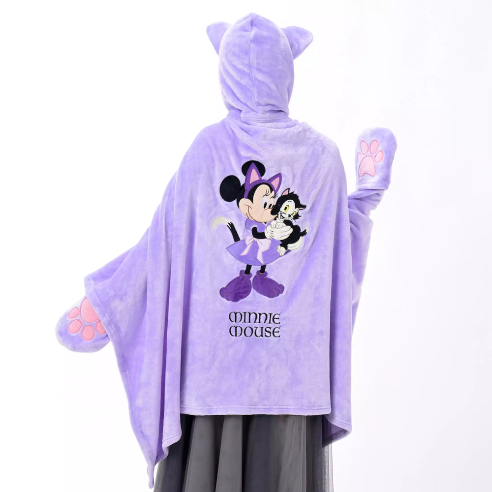 JDS - 2026 Cat Minnie and Figaro Collection x Minnie & Figaro Blanket Hood for Adults (Release Date: Sept 1, 2026)