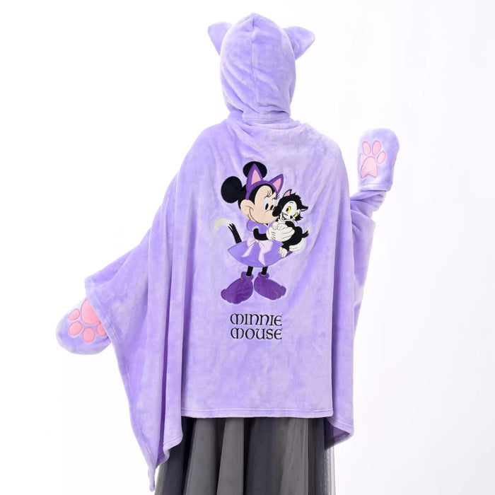 JDS - 2026 Cat Minnie and Figaro Collection x Minnie & Figaro Blanket Hood for Adults (Release Date: Sept 1, 2026)
