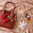 JDS - 2026 Fashion Charm x Minnie Mouse Ribbon Mirror with Carabiner Bag Charm (Release Date: Aug 4, 2026)