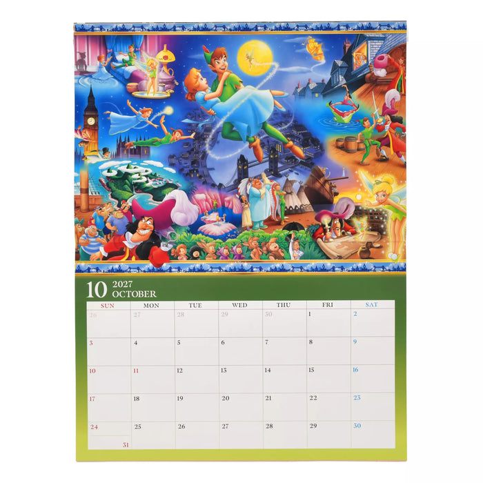 JDS - 2027 Calendar & Organizer x Disney Characters Wall Calendar (Release Date: Aug 4, 2026)