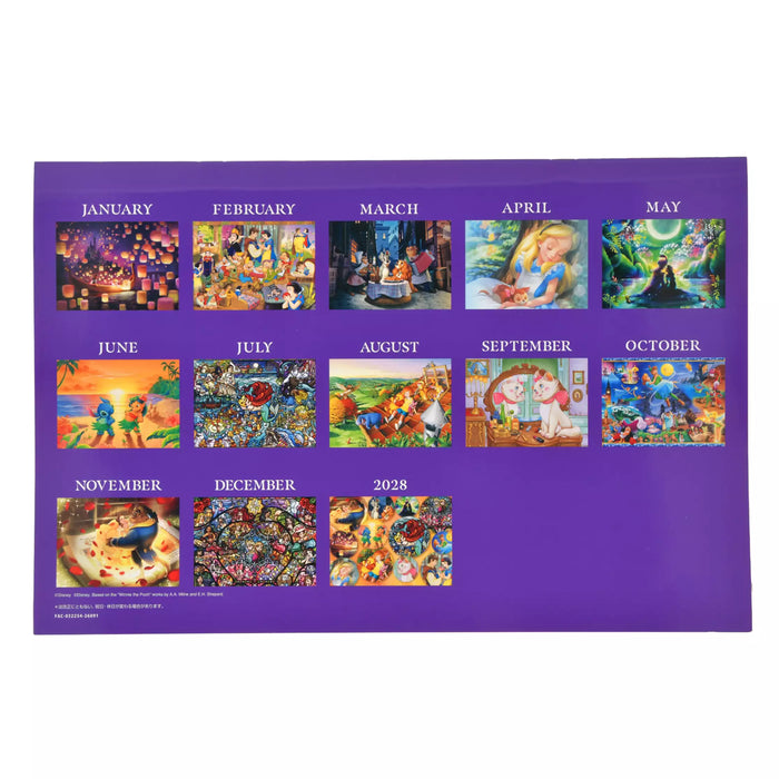 JDS - 2027 Calendar & Organizer x Disney Characters Wall Calendar (Release Date: Aug 4, 2026)
