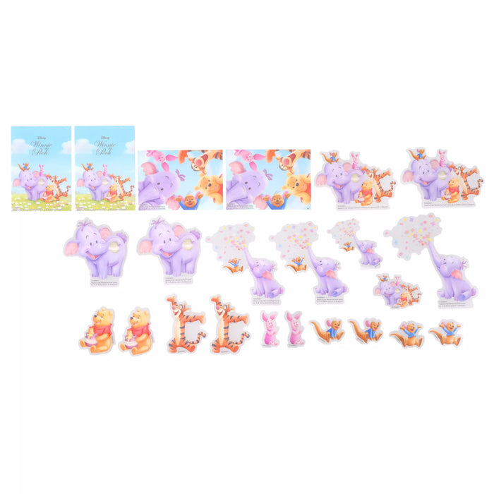 JDS - 2026 Roo ＆ Lumpy - From the Winnie the Pooh x Pooh & Friends Clear, Removable Stickers (Release Date: Jul 28, 2026)