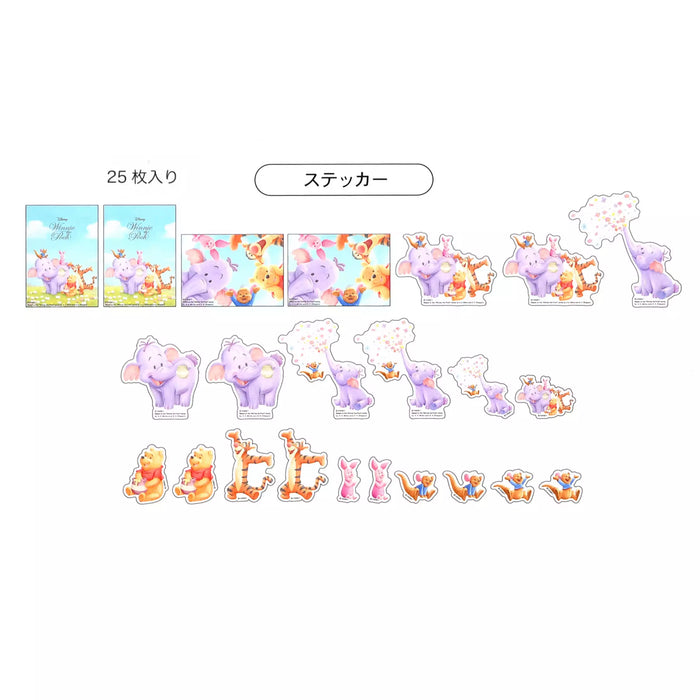 JDS - 2026 Roo ＆ Lumpy - From the Winnie the Pooh x Pooh & Friends Clear, Removable Stickers (Release Date: Jul 28, 2026)