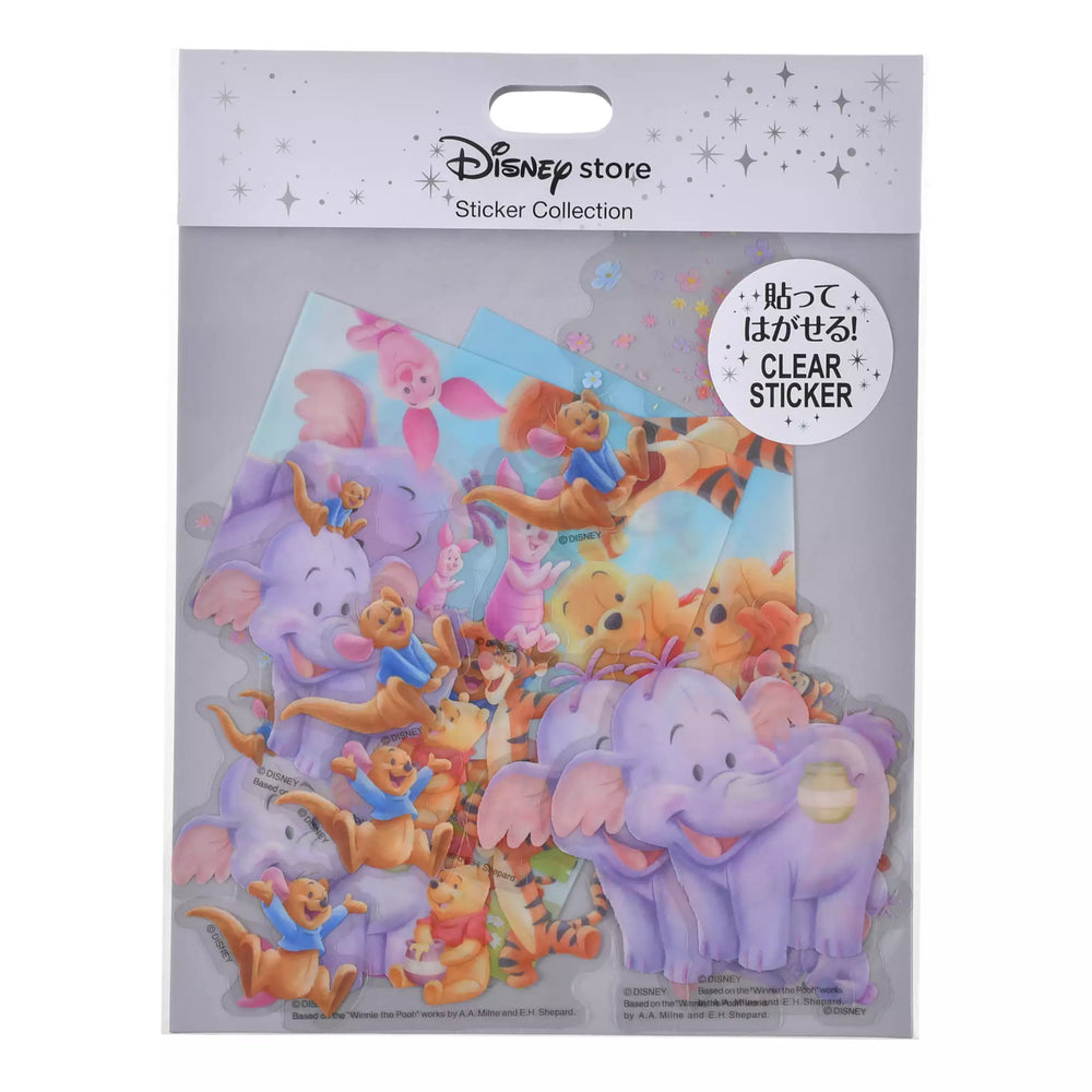 JDS - 2026 Roo ＆ Lumpy - From the Winnie the Pooh x Pooh & Friends Clear, Removable Stickers (Release Date: Jul 28, 2026)